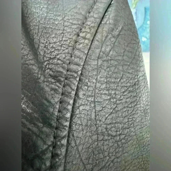 NWT BLANK NYC Vegan Leather Moto Jacket ~ Black ~ XS - Picture 10 of 14